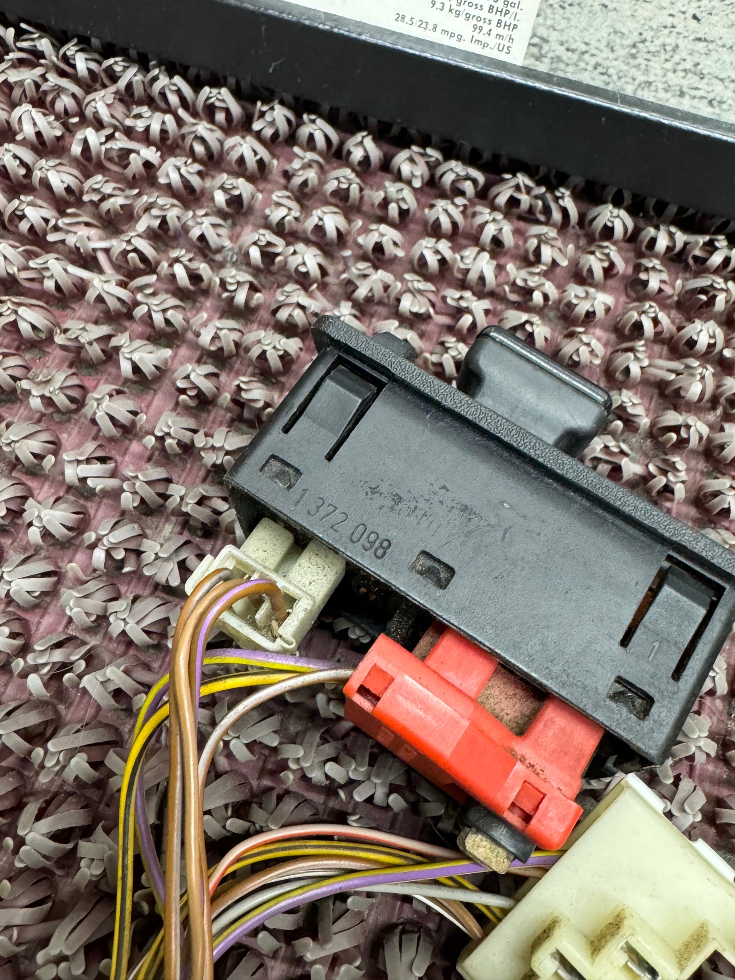 BMW German Fog Light Switch With Wiring