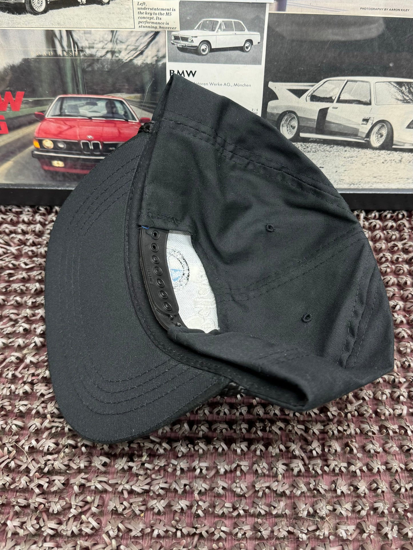 Vintage BMW Believe Embroidered SnapBack Hat