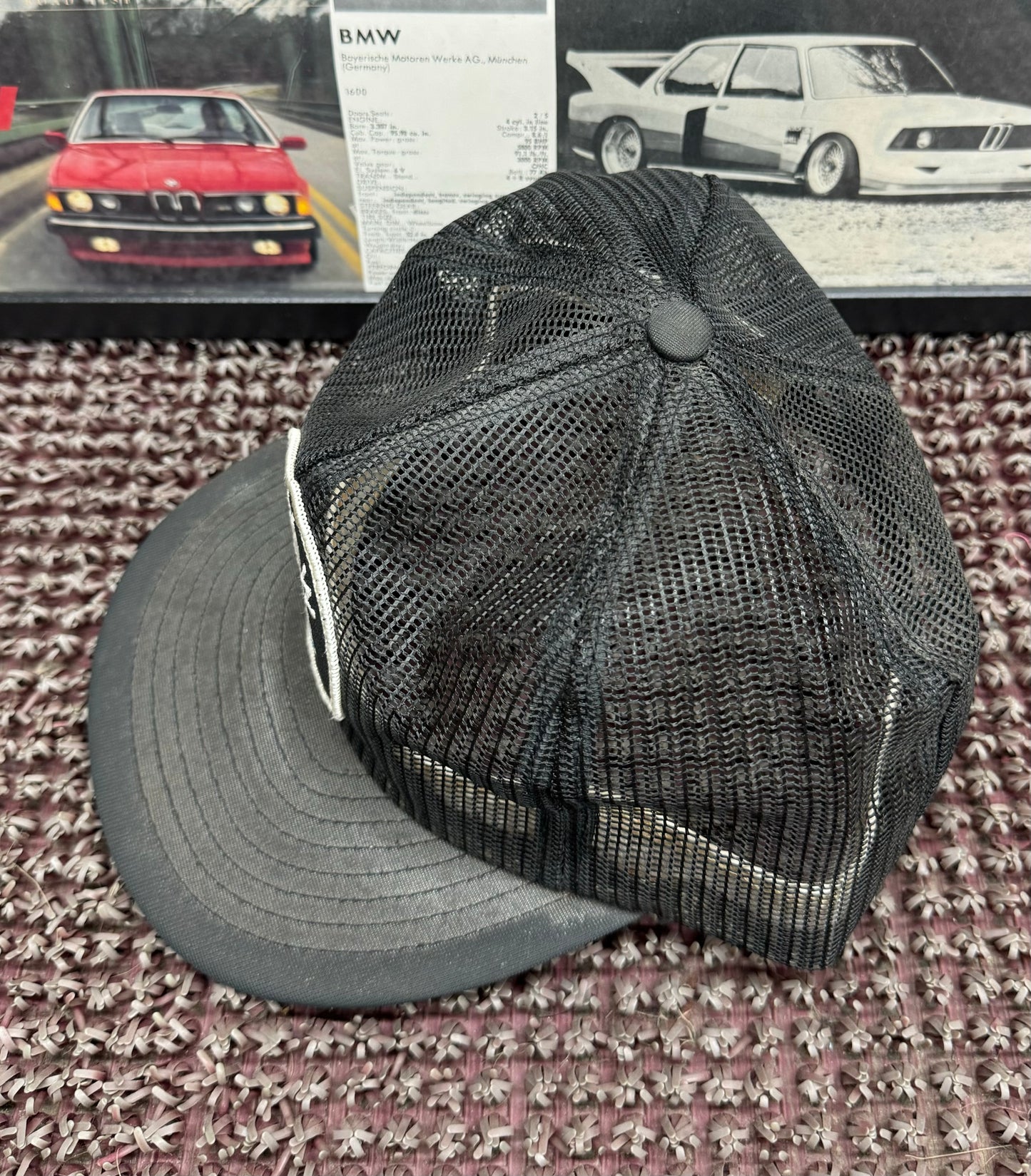 80’s BMW Roundel Trucker SnapBack Hat