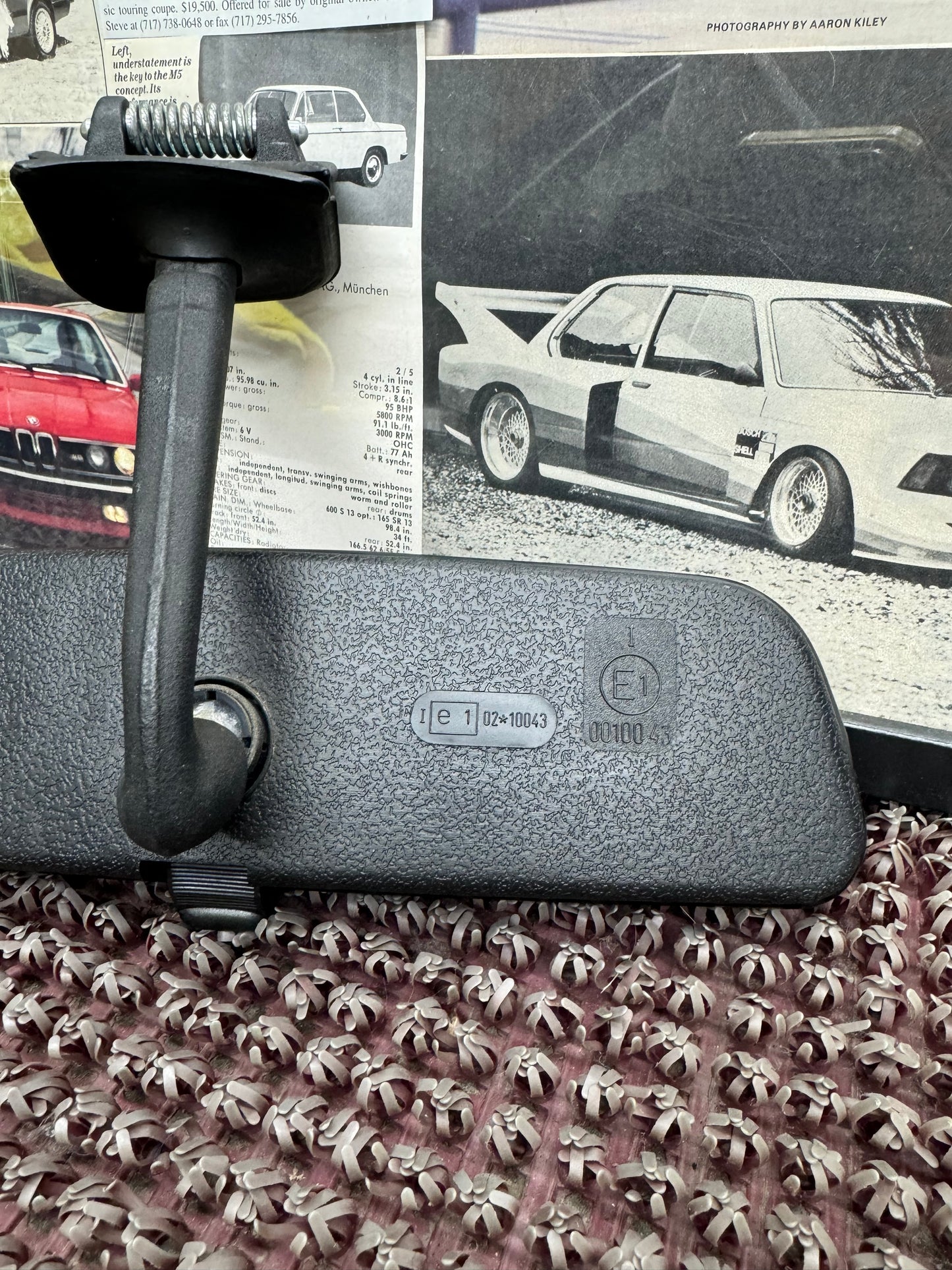 BMW E28 Interior Rearview Mirror