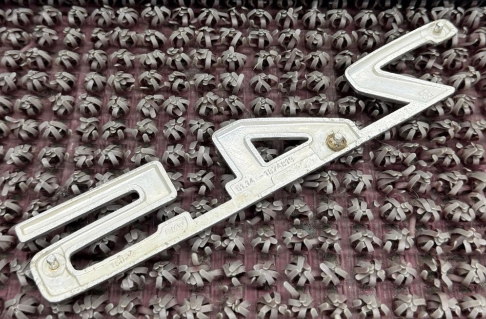 BMW E23 Euro 745 Original Trunk Badge